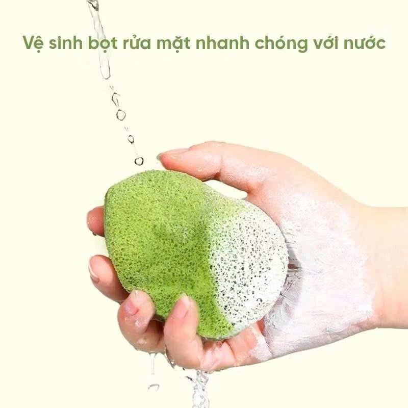 🧽 Vì sao bạn nên dùng bông mút rửa mặt mỗi ngày – Bí quyết làm sạch sâu cho làn da khỏe đẹp