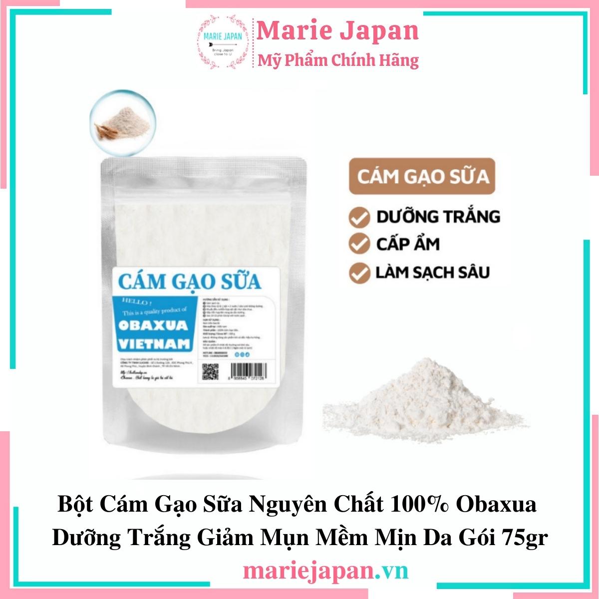 Cám gạo và sữa trong chăm sóc da