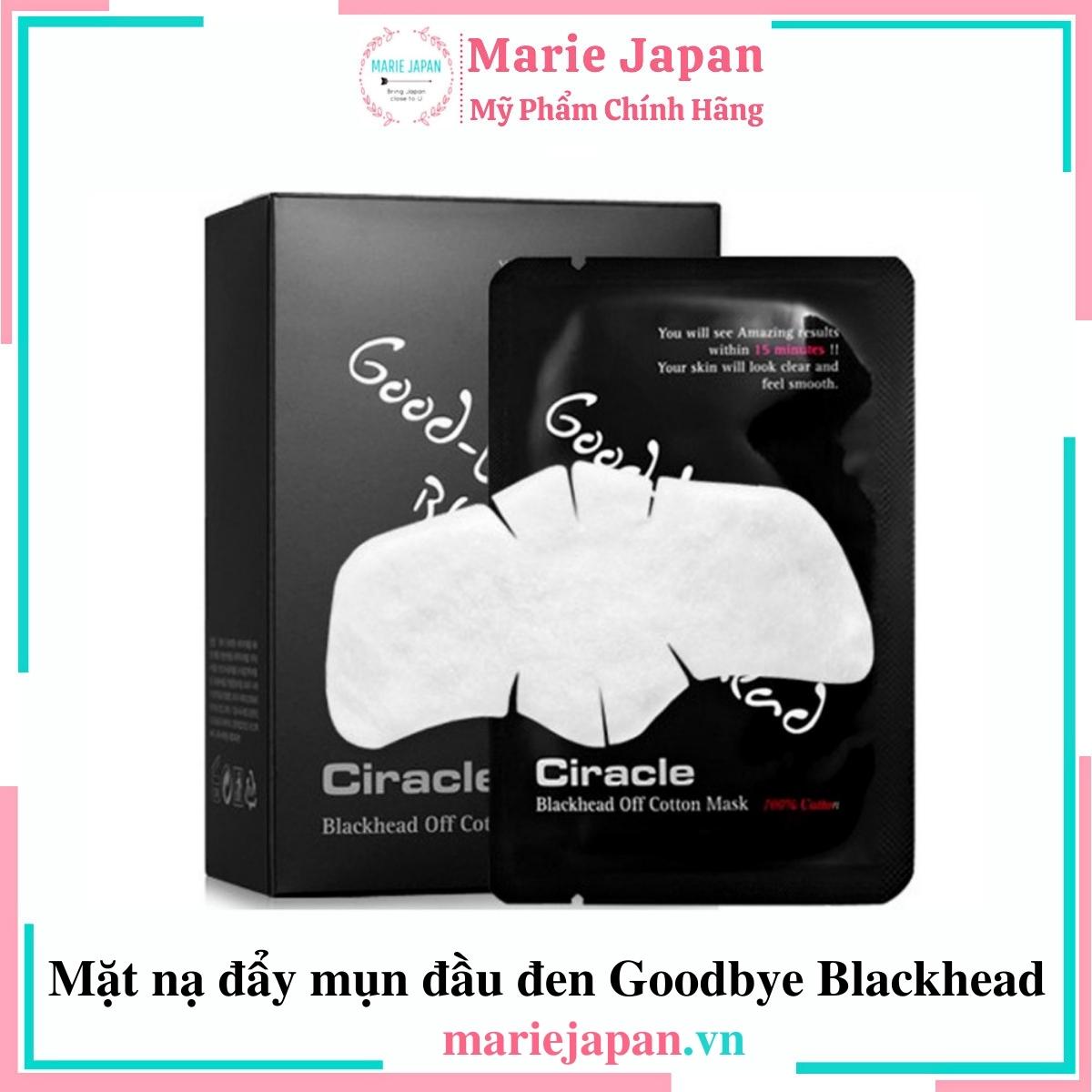 Mặt Nạ Đẩy Mụn Đầu Đen Ciracle Goodbye Blackhead Miếng Lẻ