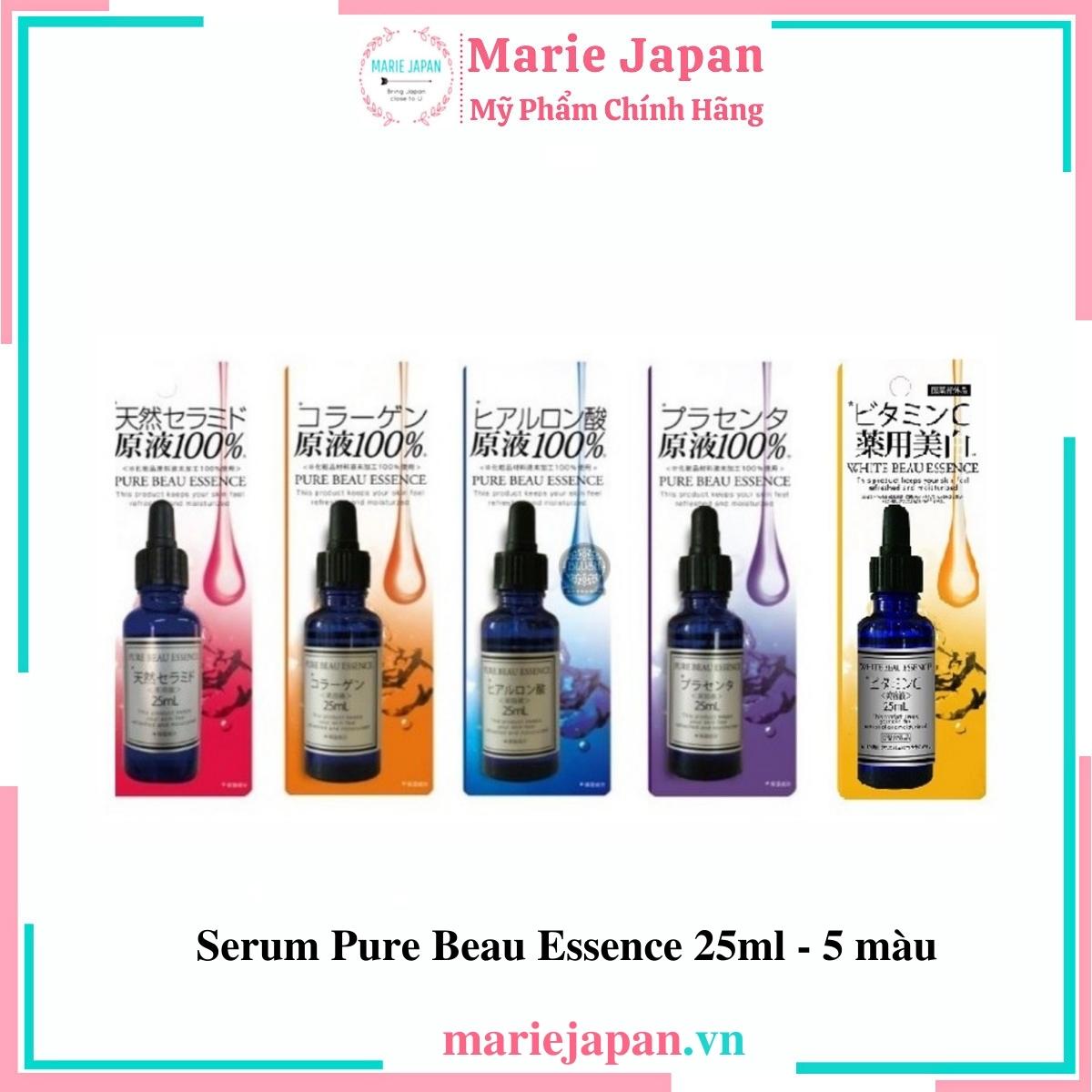 Serum Pure Beau Essence - TÍM PLACENTA Chai 25ml