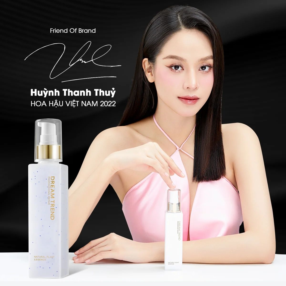 Tinh chất dưỡng tóc AHA Essence Dream Trend phục hồi tóc hư tổn