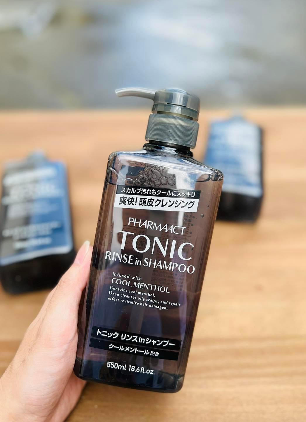 Dầu Gội Nam TONIC Pharmaact Nhật Bản 550ml