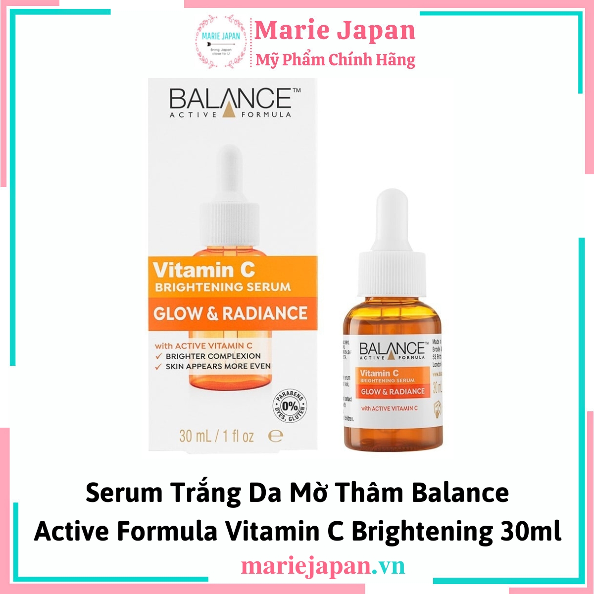 Serum Balance Vitamin C Brightening Chai 30ml