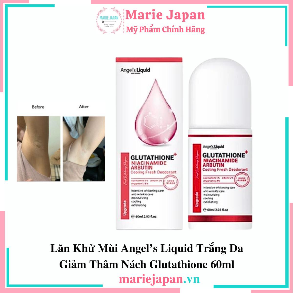 Ln Kh Mi Angels Liquid Trng Da Gim Thm Nch Glutathione 60ml Ln Kh Mi Angels Liquid Trng Da Gim Thm Nch Glutathione 60ml
