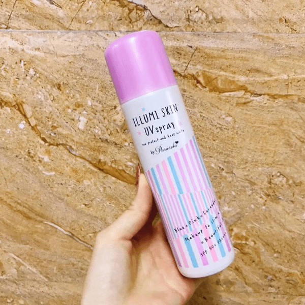 xịt chống nắng Naris Parasola Illumi Skin UV Essence