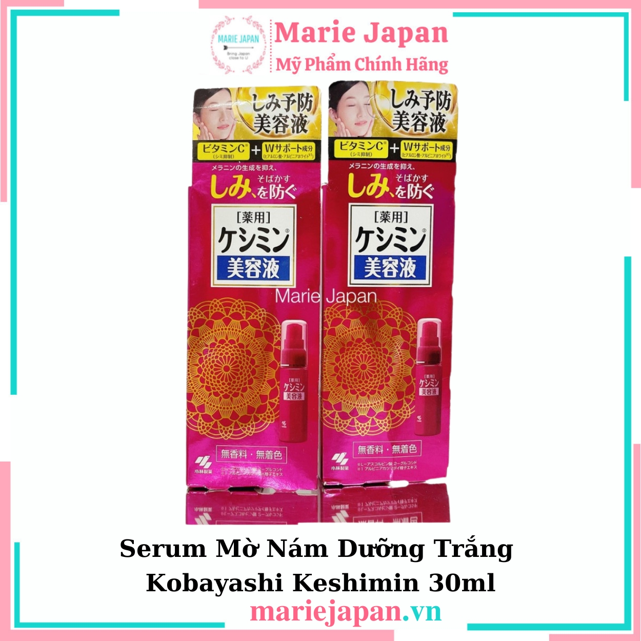 Serum Kobayashi Keshimi Trị Nám Lọ 30ml