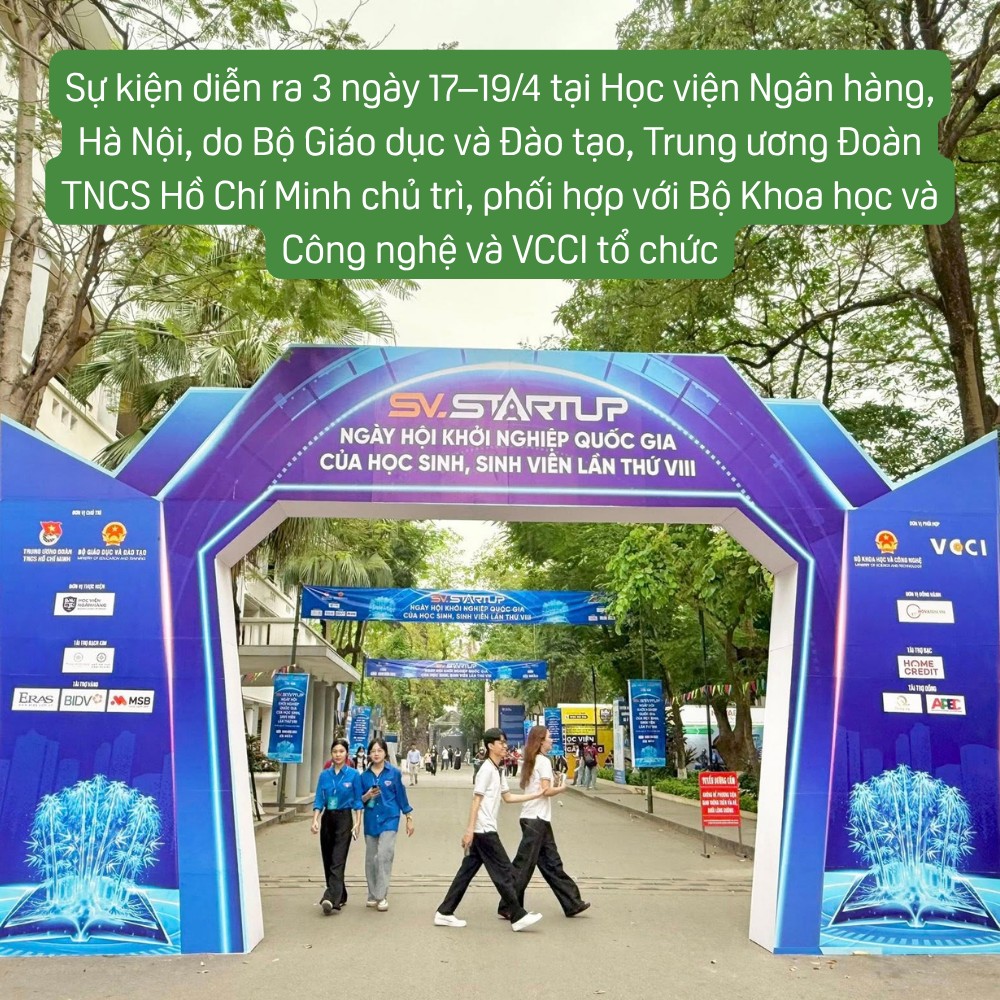 Ngày hội Khởi nghiệp quốc gia CHÍNH THỨC KHAI MẠC rồi! 🎉