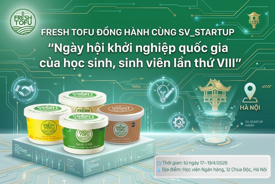 Fresh Tofu ngày hội khởi nghiệp SV_Startup