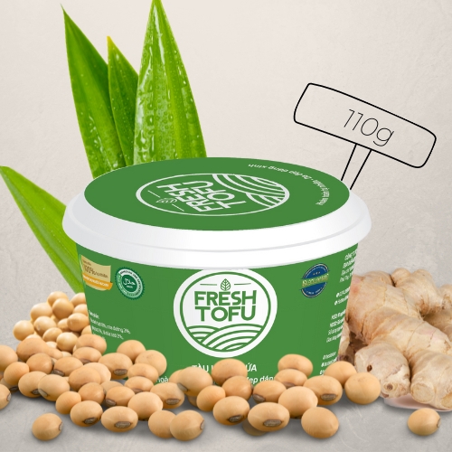 TÀU HỦ VỊ LÁ DỨA - Hủ vừa (110g)