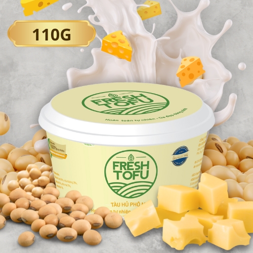 TÀU HỦ VỊ PHÔ MAI - Hủ vừa (110g)