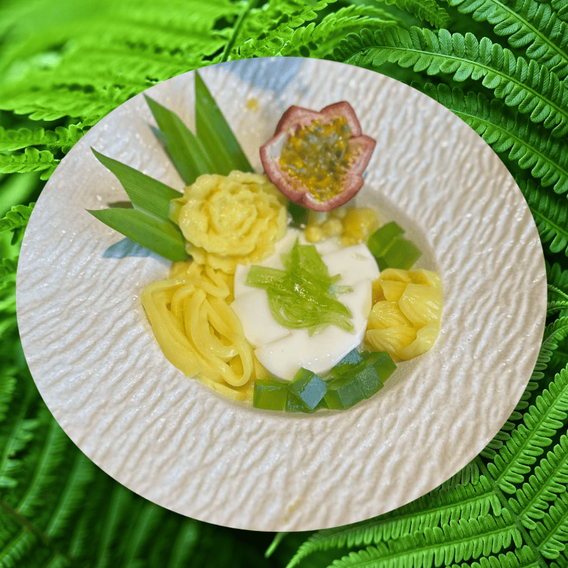 TÀU HỦ SỢI CHANH DÂY