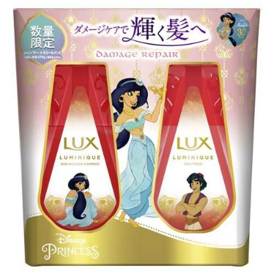Bộ Đôi Dầu gội xả chống hư tổn Lux Damage Repair - Chai 370gx2 - Đỏ