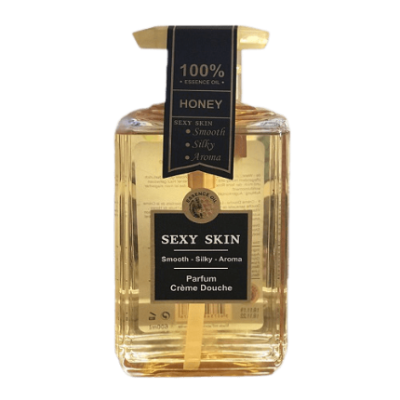 Sữa tắm hương nước hoa Pháp Sexy Skin Honey (vàng) 600ml