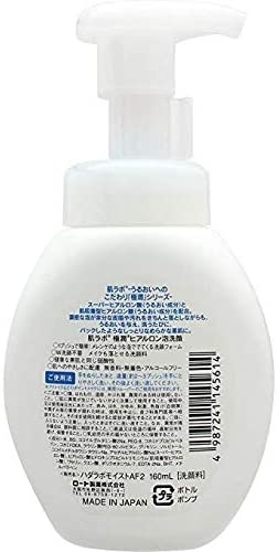 Sữa rửa mặt tạo bọt Hadalabo cho da thường 160ml - trắng