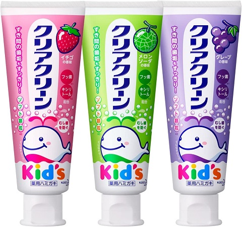 Kem Đánh Răng Kids Kao Cho Bé (Hương Dâu) - Tuýp 70g