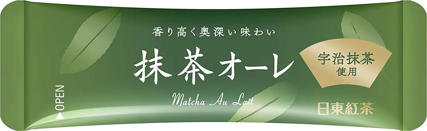 Bột trà sữa Matcha Au Lait Nitthoh của Nhật - 120g (12g x 10 gói)