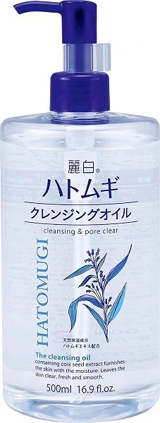 Dầu Tẩy Trang Ý Dĩ Hatomugi (Nhật Bản) - chai 500ml