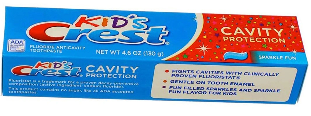 Kem đánh răng cho bé Crest Kid's 130g (của Mỹ)