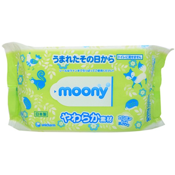 Khăn Ướt Moony Nhật Bản Nội Địa - 80 Tờ