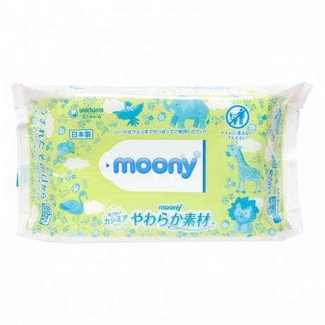Khăn Ướt Moony Nhật Bản Nội Địa - 80 Tờ