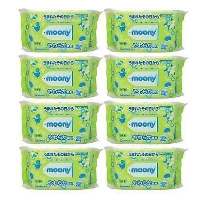 Khăn Ướt Moony Nhật Bản Nội Địa - 80 Tờ