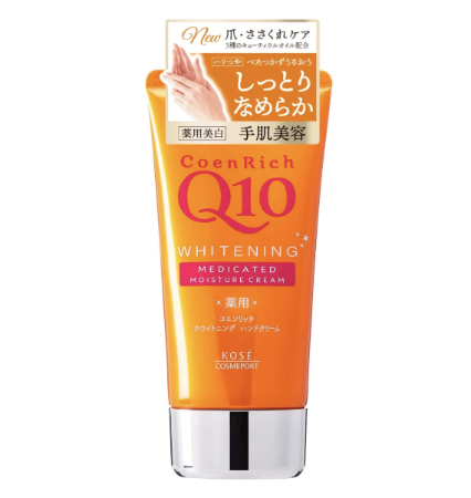 Kem dưỡng da tay Kosé Co-enrich Q10 - Medicated Moisture Cream (cam) 80g