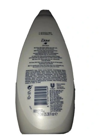 Sữa tắm Dove Silk Glow căng bóng da - 750ml