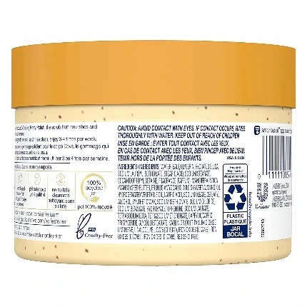 Kem Tẩy Tế Bào Chết body Dove chiết xuất Xoài & Bơ Hạnh Nhân - 298g
