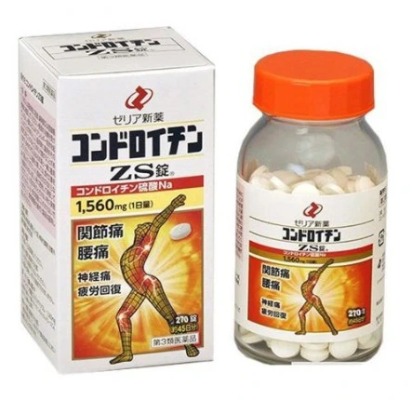 Viên uống bổ xương khớp ZS Chondroitin Nhật Bản 1560mg (270V)