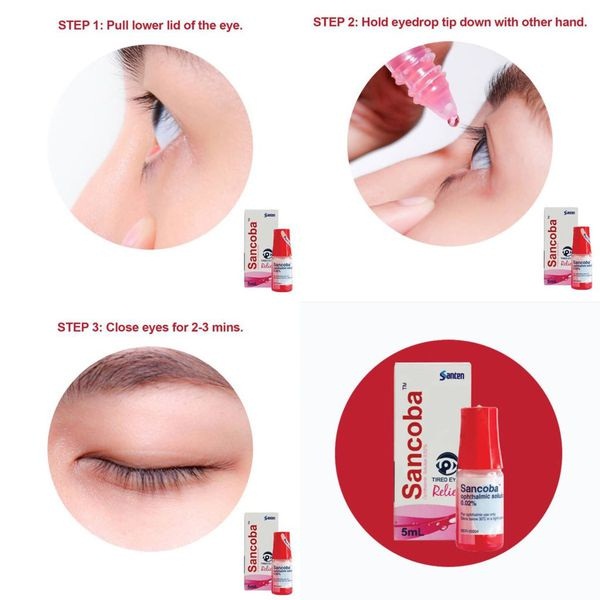Nhỏ mắt Sancoba Nhật 5ml