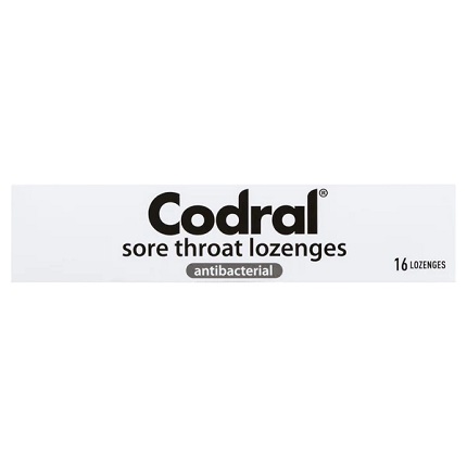 Viên ngậm trị ho Codral 16 viên của Úc