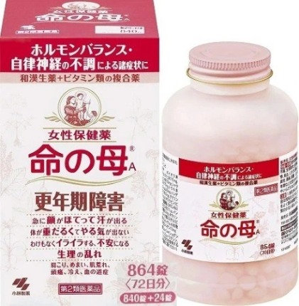 Viên Uống Tiền Mãn Kinh Kobayashi Inochi No Hana - 864v