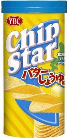 Snack khoai tây chiên YBC Chipstar (vị bơ) - 50g