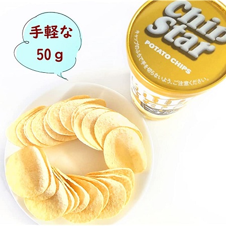 Snack khoai tây chiên YBC Chipstar (vị bơ) - 50g