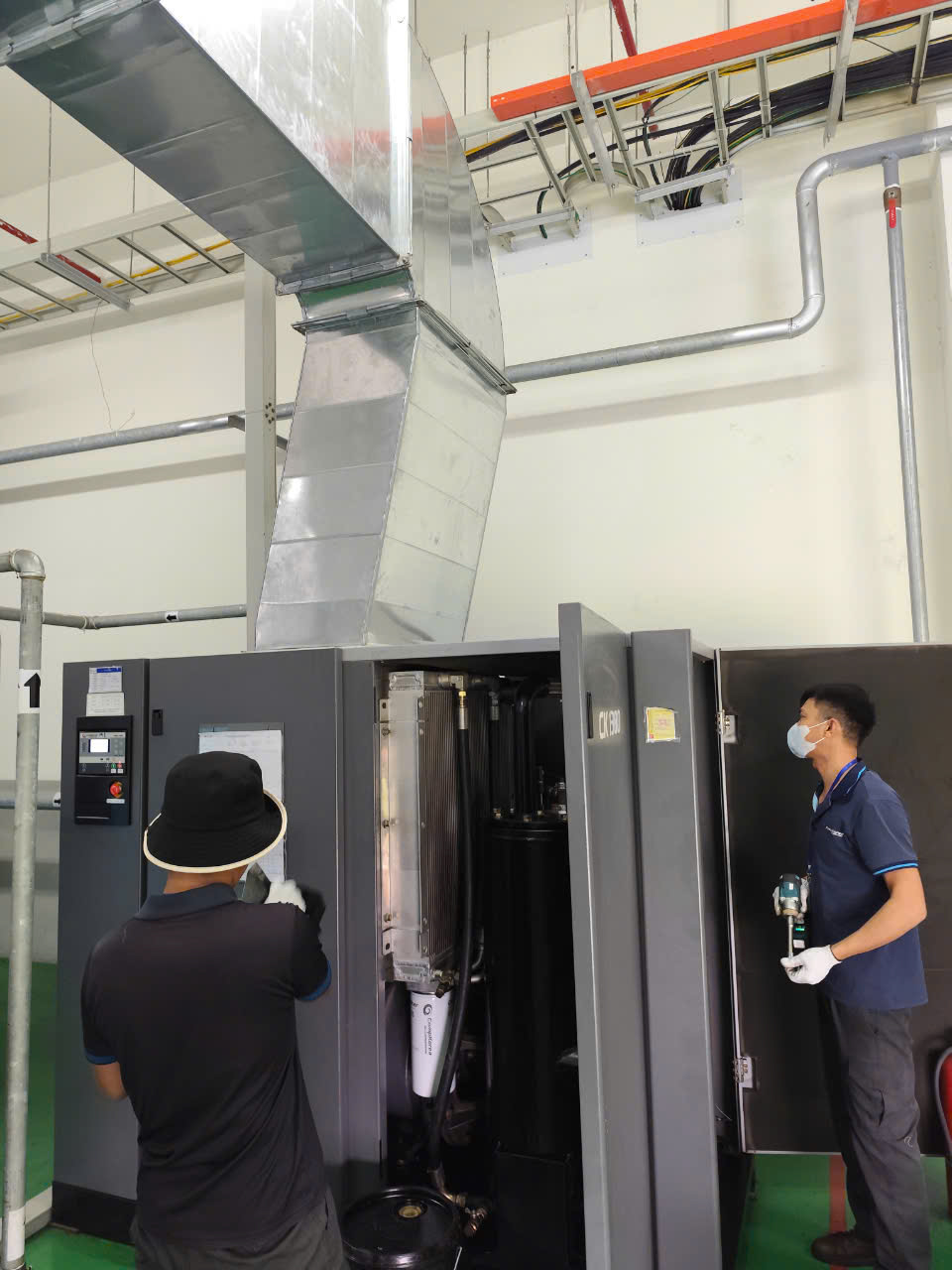 CÔNG TY TNHH COMPKOREA VINA XỬ LÝ MÁY BỊ LỖI TẠI CÔNG TY VALUEPLUS- BẮC NINH