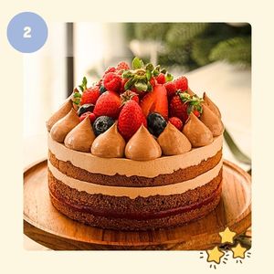 Bánh kem DOUBLE CHOCO - Mẫu 02