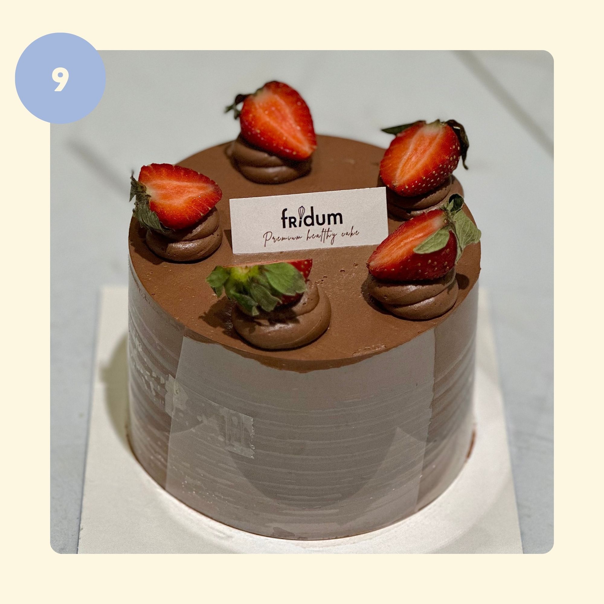 Bánh kem DOUBLE CHOCO - Mẫu 09 - đặt trước từ 3 tiếng