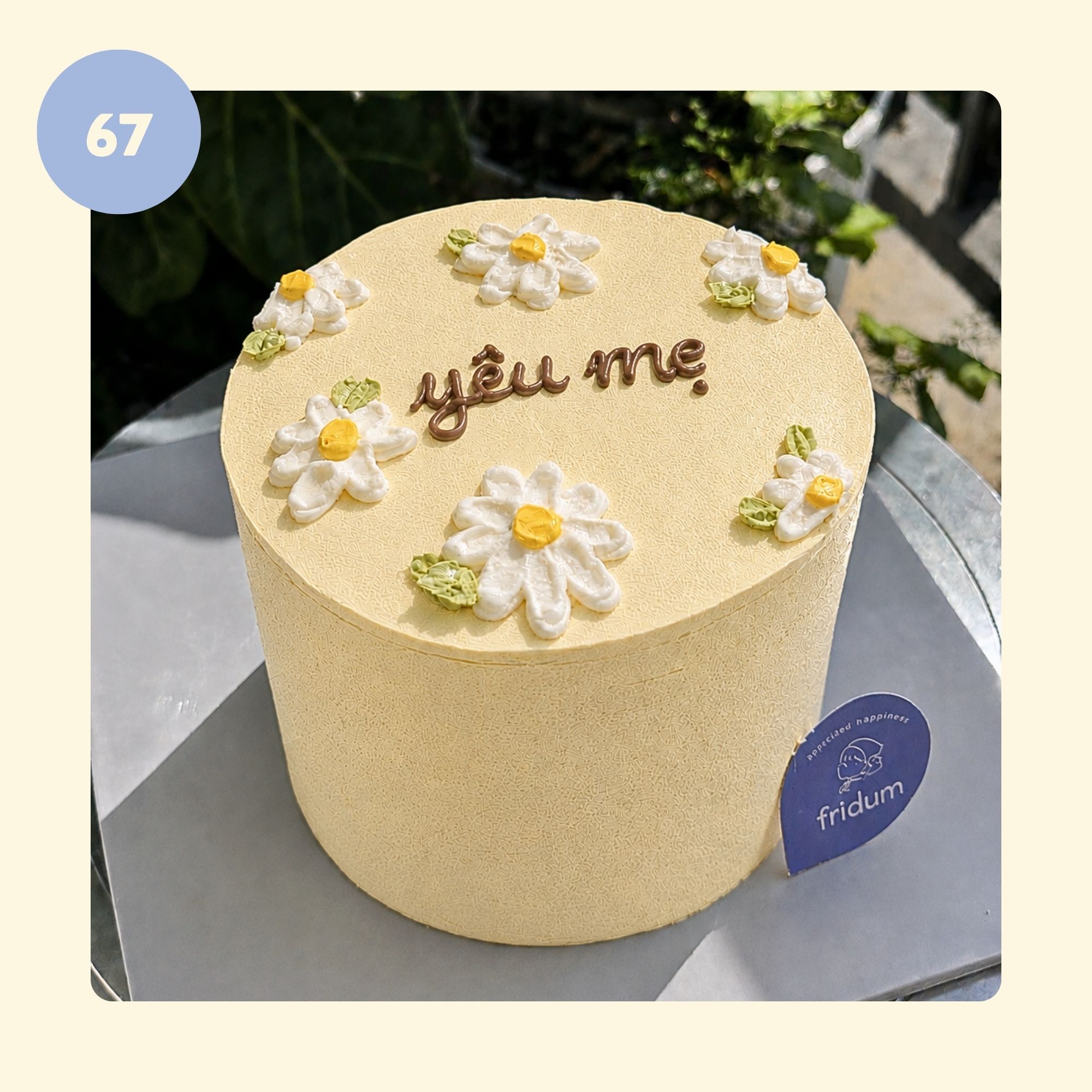 Bánh kem Hoa nhỏ - Mẫu 67 - đặt trước từ 3 tiếng