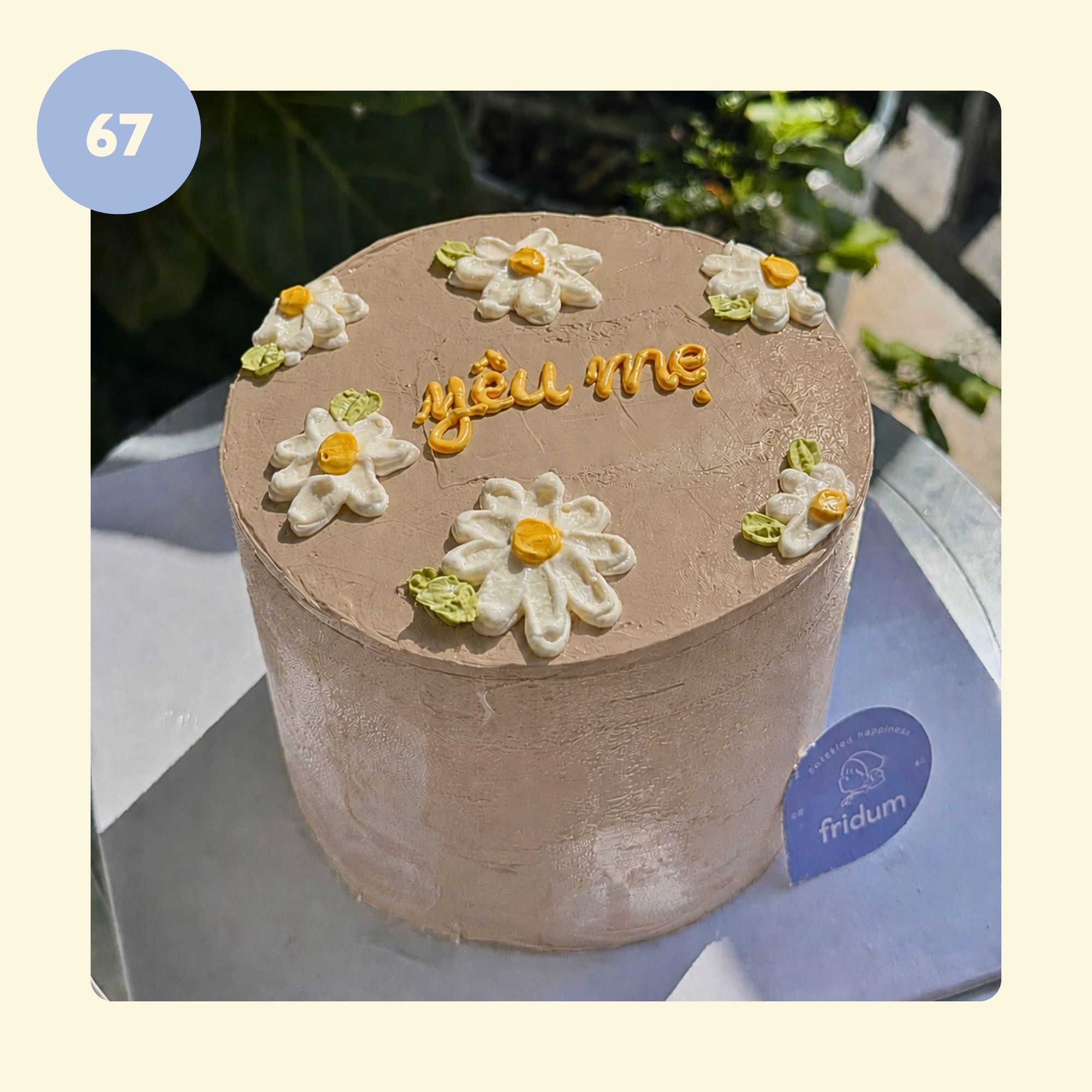 Bánh kem Hoa nhỏ - Mẫu 67 - đặt trước từ 3 tiếng