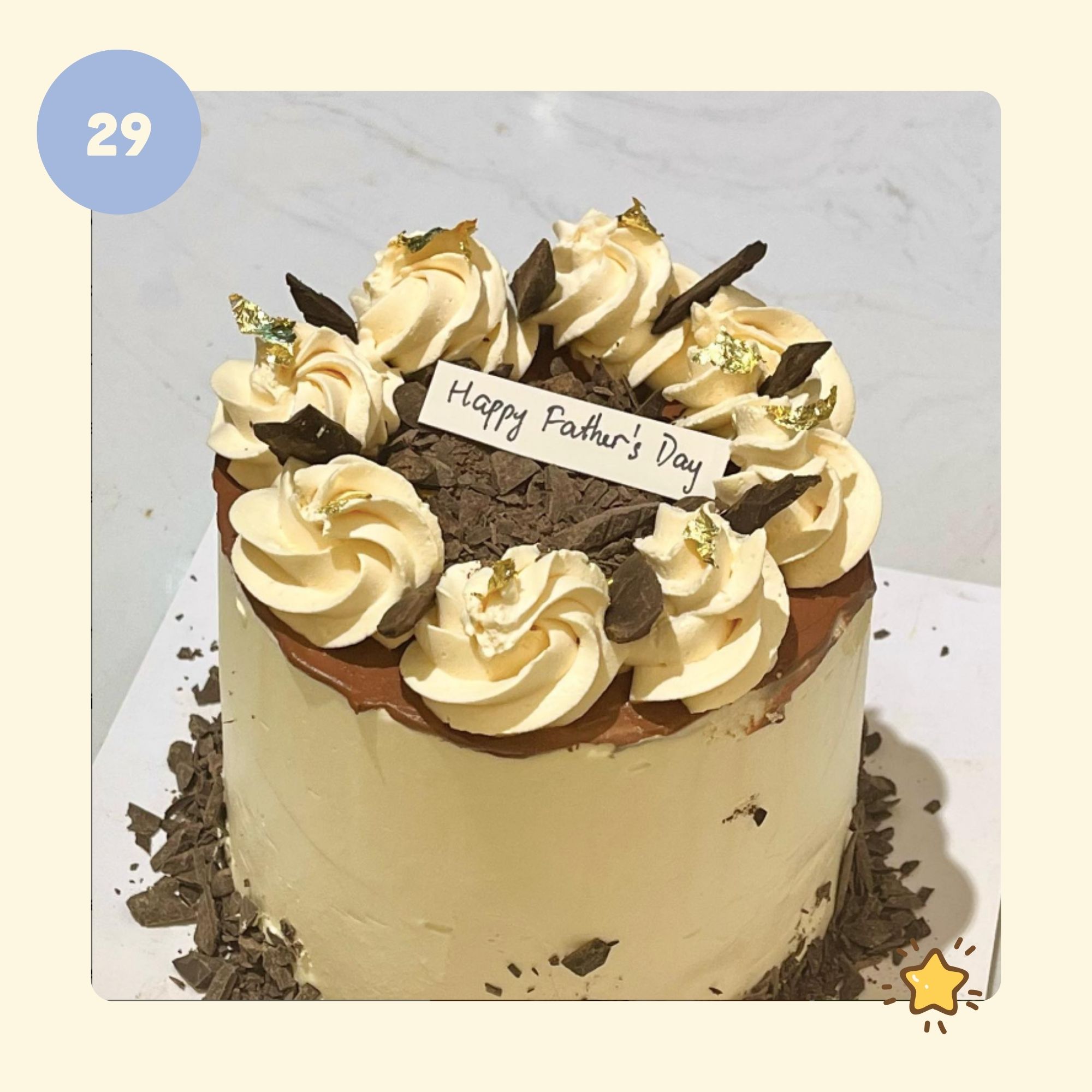 Bánh kem TIRAMISU - Mẫu 29 - đặt trước từ 3 tiếng