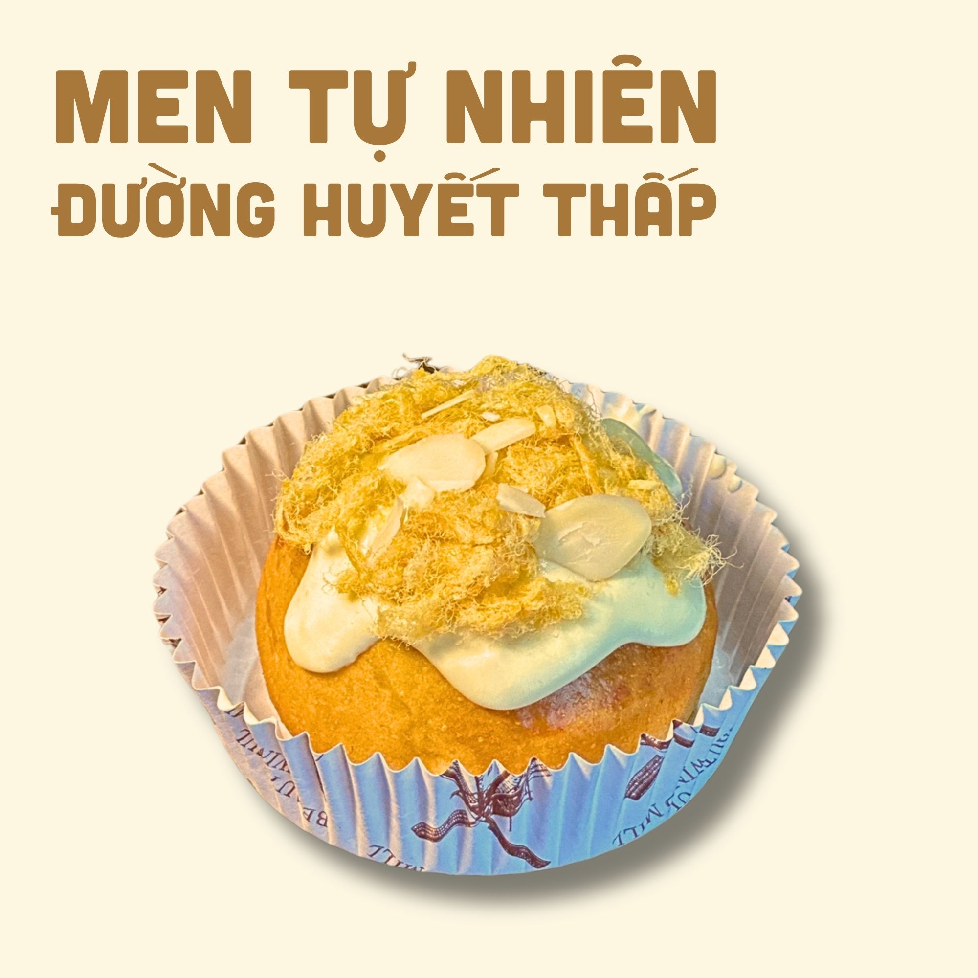 Buns Cheese Chảy Men Tự Nhiên Ủ 20h Đường Huyết Thấp