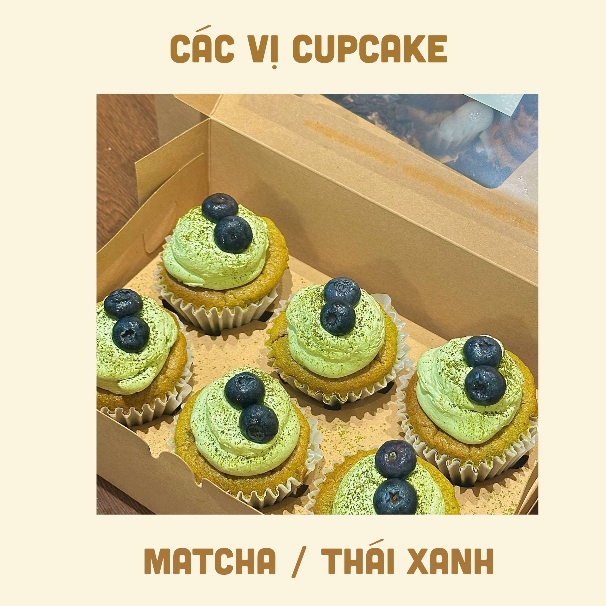 Set Cupcake Gluten-free Eatclean - đặt trước 4 tiếng