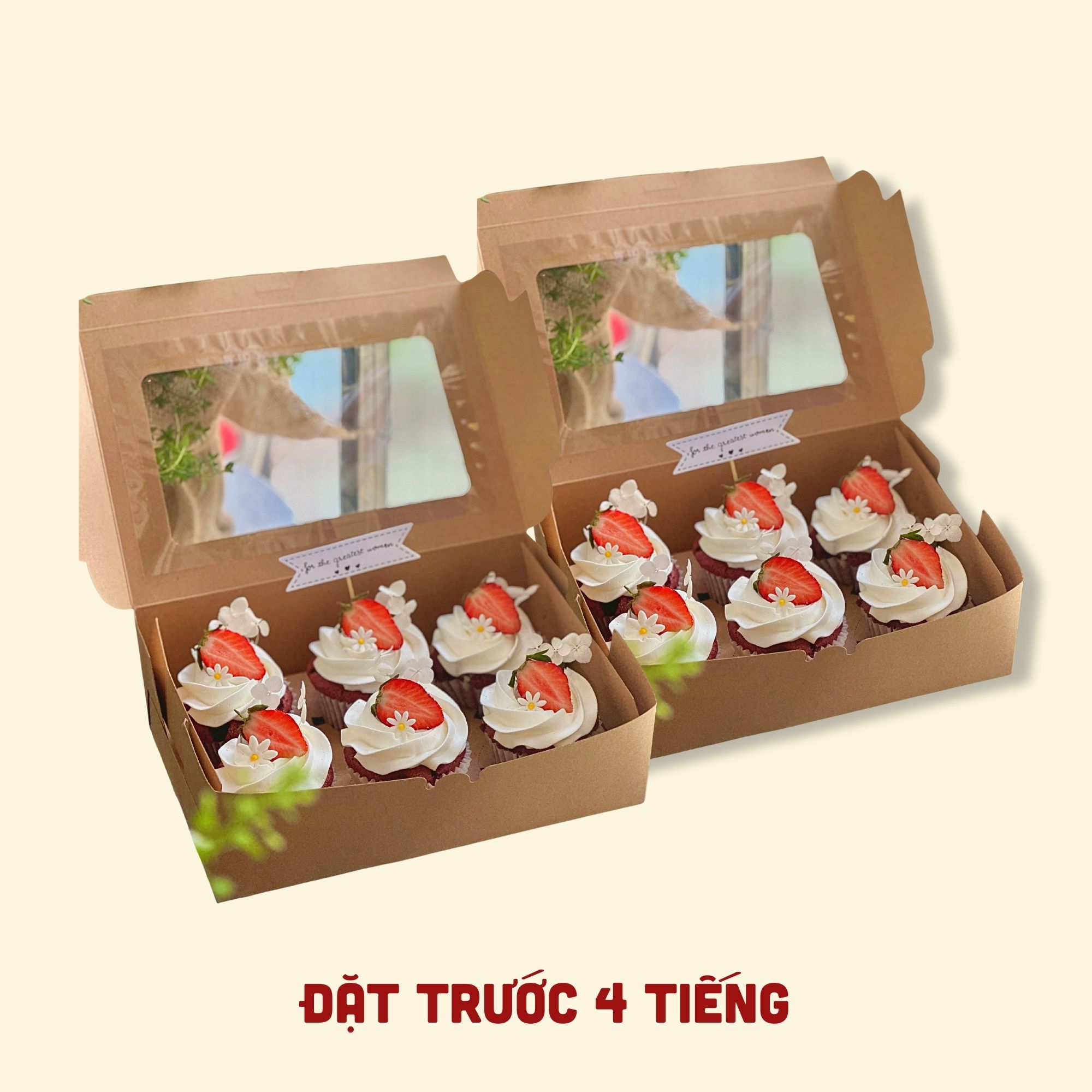 Set Cupcake Gluten-free Eatclean - đặt trước 4 tiếng