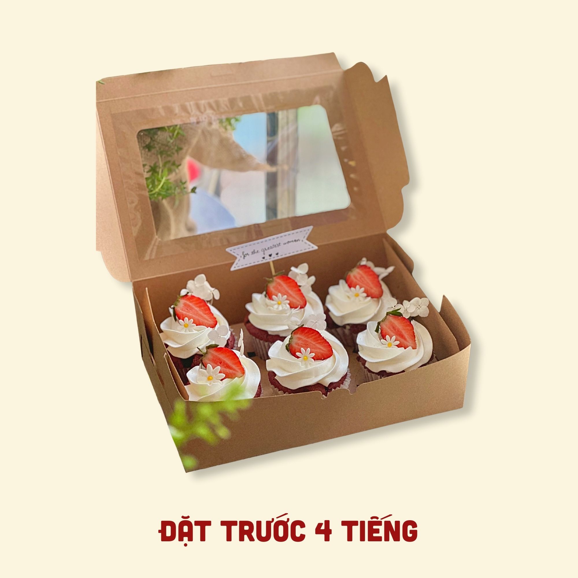 Set Cupcake Gluten-free Eatclean - đặt trước 4 tiếng