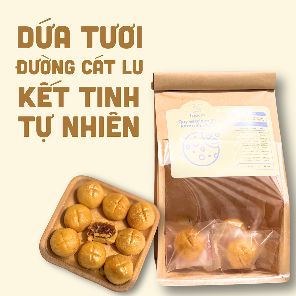 Túi Bánh Dứa Nguyên Cám Eatclean