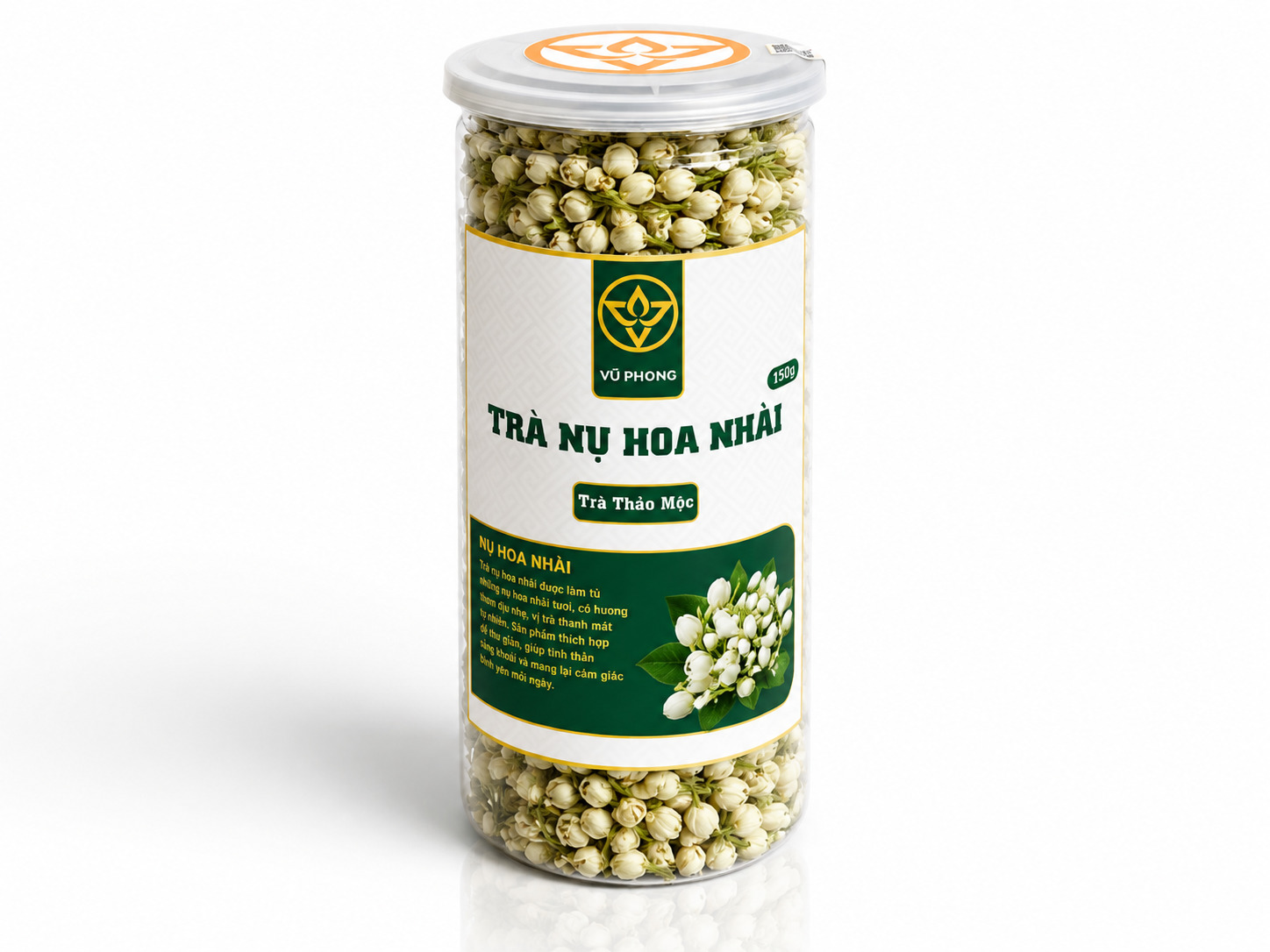 Trà Nụ Hoa Nhài Vũ Phong hộp 150gram