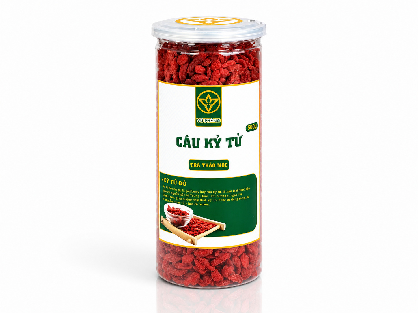Câu Kỷ Tử Vũ Phong hộp 500gram