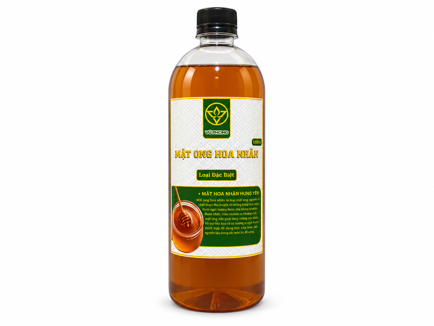 Mật Ong Hoa Nhãn Chai 1000ml