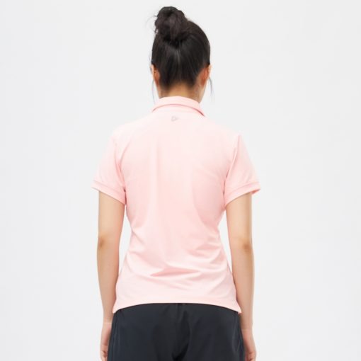 Áo Polo thể thao Nữ DRI-AIR in hình gợn sóng