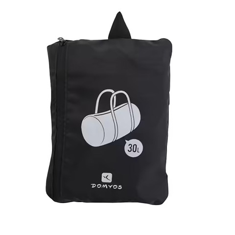 Túi hình trống tập Fitness gập được cỡ vừa Đen